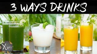 Quench your thirst with these refreshing drinks! 