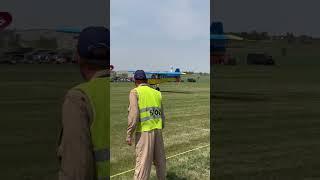 Rans S7 taking off from Wayne America STOL competition