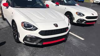 2020 Fiat 124 Abarth Manual Spiders in stock at Benson Fiat!
