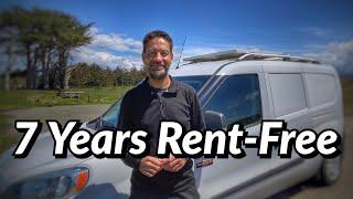 Seven Years Rent Free - Man Finds Happiness Living In A Minivan | Simple Self-Built Campervan