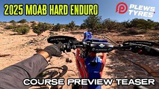 2025 Moab Hard Enduro MaxCam Course Preview Teaser, Presented by Plews Tyres