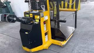 Big Joe PDBB20T12 Platform Man Lift Walk Behind Forklift Aerial Boom 12ft Platform Height