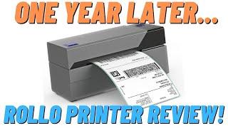 ROLLO THERMAL PRINTER REVIEW ONE YEAR LATER - eBay, Amazon FBA, Etsy, Poshmark, Shipping Labels