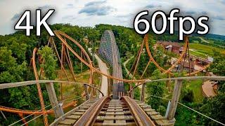 The Voyage front seat on-ride 4K POV @60fps Holiday World