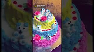 #Shorts 5kgs normal stepcake for kids #innocent cake master MS #cakes love ️ #please_subscribe