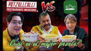 Casa de Toño VS Potzolcalli ¿Cuál tiene MEJOR POZOLE? ¿Dónde SABE MEJOR?