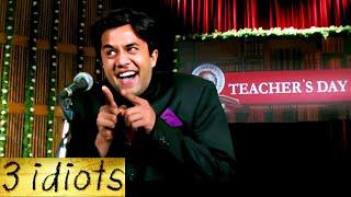 3 Idiots Most Funny Scenes | Chatur Funny Speech Scene | Aamir Khan, R Madhavan, Sharman Joshi