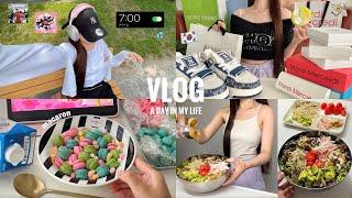 [VLOG]Making macaron cereal, Korean purchasesPastry chef's daily life‍