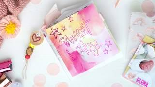 Steffi Ried Baby Mini Album - made with Foil Quill