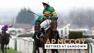 RELIVE AP MCCOY'S LAST EVER RACEDAY AT SANDOWN PARK RACECOURSE