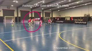 Footstars U11 Gold vs Footstars White