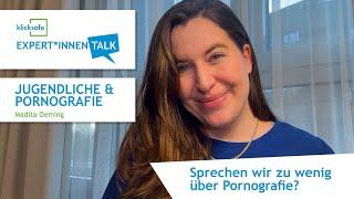 Sprechen wir zu wenig über Pornografie? | klicksafe Expert*innen-Talk: Jugendliche & Pornografie