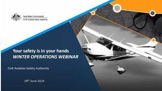 Winter flying webinar – 18 June 2024