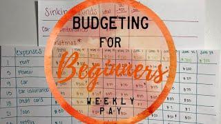Budgeting for Beginners; Cash Envelope System | WEEKLY PAY | BudgetWithBri