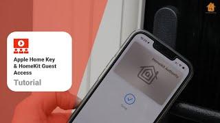 First in-depth look at Apple Home Key & HomeKit guest access for smart locks Aqara A100 Zigbee