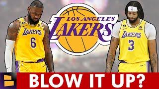 Should LeBron James & Anthony Davis Ask To Be TRADED Out Of LA? | Lakers Rumors