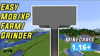 How To Make A MOB XP Farm In Minecraft 1.16+ (Tutorial)