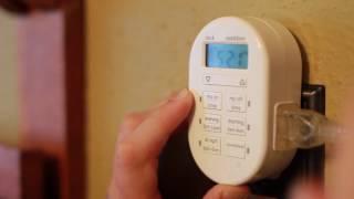 myTouchSmart™ Indoor Plug-in Digital Timer