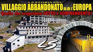 Scopriamo una ferrovia sotterranea sotto il villaggio abbandonato più alto d'Europa.Miniera di Cogne