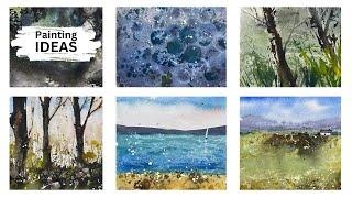 Experimental Watercolour Painting Ideas for Beginners