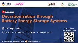 Decarbonisation through Battery Energy Storage Systems (BESS)