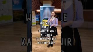 Wie viele Bücher kaufen wir auf der Stuttgarter Buchmesse?  #bücher #buchempfehlung #booktube