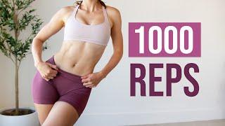 1000 REPS ABS WORKOUT - A Total Core Challenge!