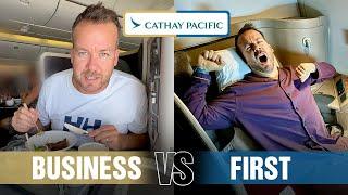 Cathay Pacific Business VS First Class in 2024 | Sydney to Paris (4K)