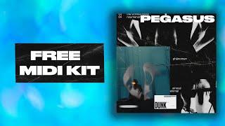 [+20] FREE DARK MIDI PACK 2024 - " PEGASUS TRAP MIDI KIT" | TRAP MIDI KIT