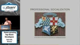 Home-growing Top-Notch Developers - Bob Holt
