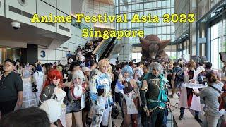 AFA 2023 Singapore Sunday Cosplay Scene in 4K #singapore #afa #afa2023 #cosplay #anime #suntec