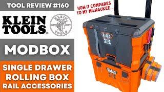 Klein MODBOX - Single Drawer, Rolling Box, & Accessories - Better Than Milwaukee? #tools #klein