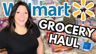 WEEKLY GROCERY HAUL | FAMILY OF FIVE | WALMART GROCERY HAUL + MEAL PLAN