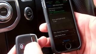 How to program new style key remote on Land Rover Discovery 4 LR4 using IID