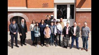 Besuch von Gleichstellungssenatorin Katharina Fegebank in der Jüdischen Gemeinde in Hamburg