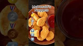 Rank these 6 food but you can't change McDonald's edition #top #viral #ranking #shorts #mcdonalds