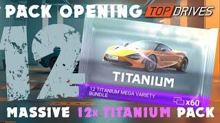 Top Drives Christmas 12x Titanium Packs (Part 1) - MASSIVE PACK OPENING!