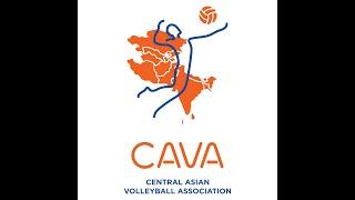 Kyrgyzstan - SriLanka. CAVA U20 Women's Volleyball Championship Male' City Maldives.