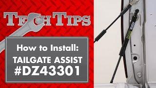 How to Install a Tailgate Assist – #DZ43301 – Tech Tips