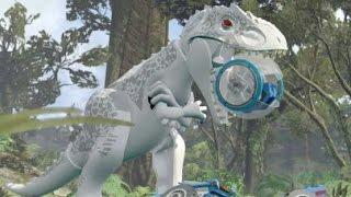 LEGO Jurassic World Walkthrough Part 17: Gyrosphere Escape (Jurassic World)