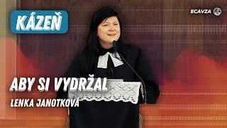 Aby si vydržal | Lenka Janotková