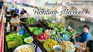 THIS IS HOW FLOATING MARKET IN BANGKOK, THAILAND LOOKS LIKE + RIVERBOAT TOUR [KHLONG LAT MAYOM]