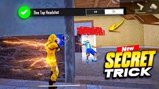 New ONE TAP Headshot Trick 2024 || Free Fire Secret Tips And Tricks || FireEyes Gaming
