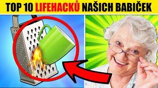 TOP 10 neuvěřitelných lifehacků NAŠICH BABIČEK