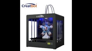 CreatBot DG02 3D Printer heatbed dual extruder