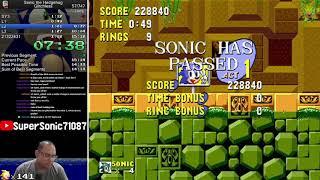 Sonic 1 Glitchless Speedrun; 15:08 IGT