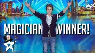 Magician Winner Eric Chien on Asia's Got Talent 2019 | All Performances | Magicians Got Talent