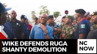 FCT Minister Defends Ruga Shanty Demolition