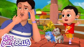 Pyare Papa | प्यारे पापा | Hindi Rhymes For Children | Ding Dong Bells