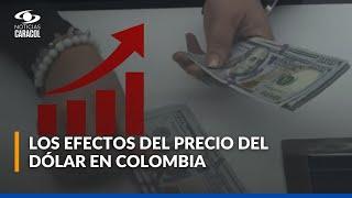 Precio del dólar en Colombia: ¿por qué está subiendo y a quiénes está afectando?